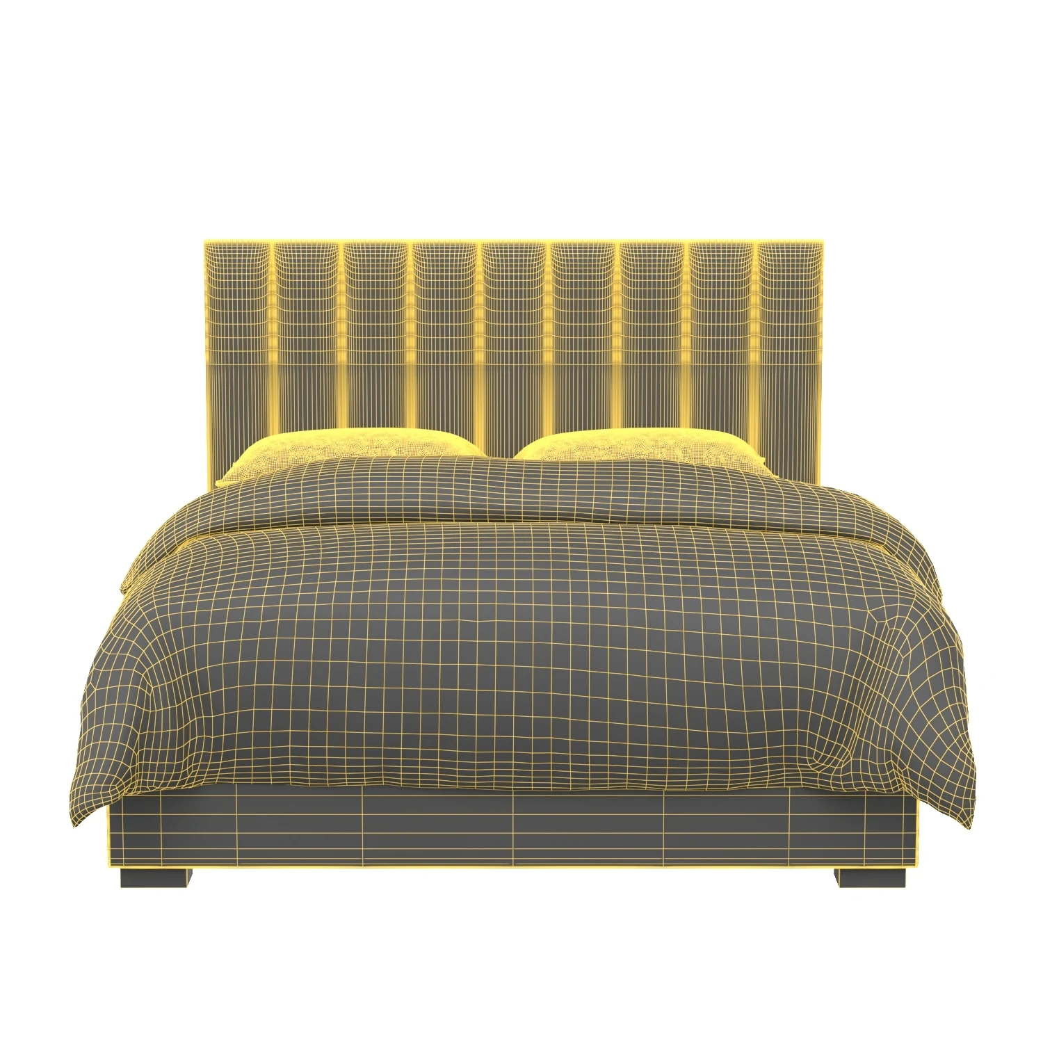 Universal Furniture Bed Collection 01 3D Model_016